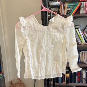 Crewcuts Ruffled Long Sleeve Blouse